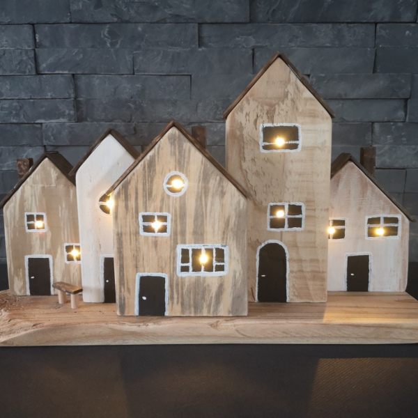 Le village illuminé