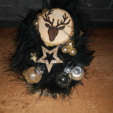 Noël en plumes noires